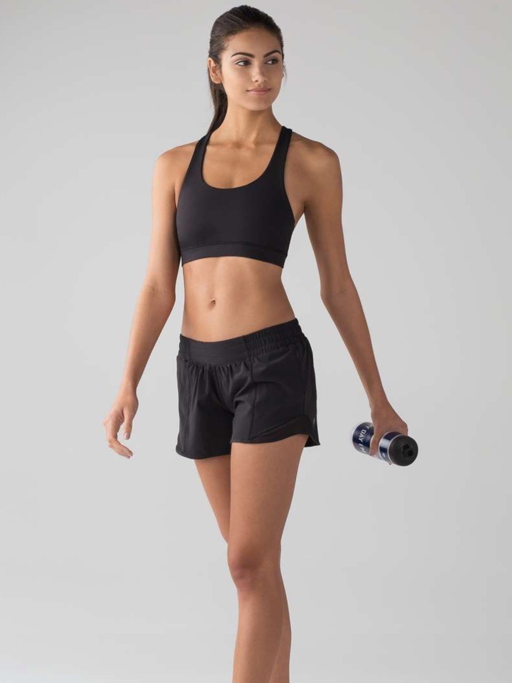 Lululemon 2017 Hotty Hot Short II *Long 4" Black/First released